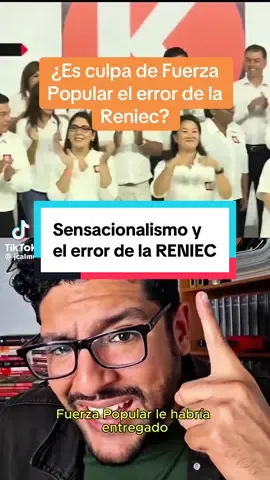 Qué raro que recién saquen esto cuando tuvieron 8 años para hacerlo justo hoy que Keiko se presenta como candidata. ¿Qué extraño no? #fuerzapopular #reniec #keikofujimori #peru #politica
