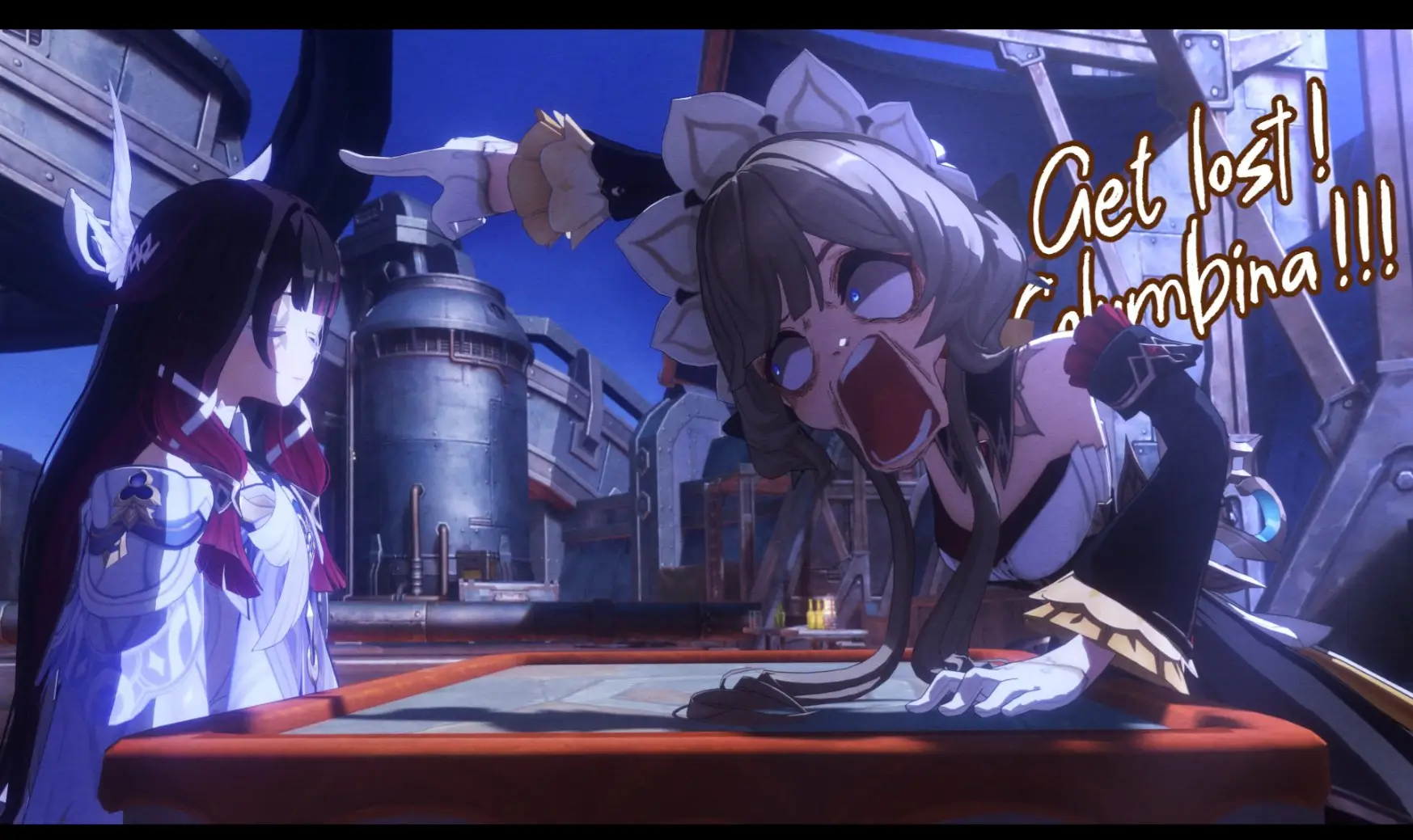 Dear Sandrone ~ (#genshinimpac #Columbina #sandrone #columdrone #fyp )