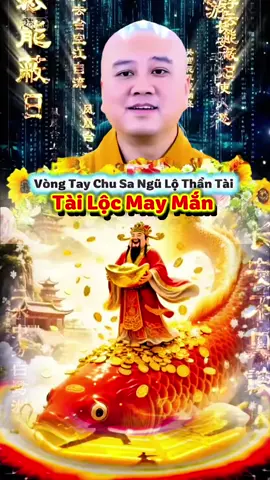 Vòng Tay Chu Sa Ngũ Lộ Thần Tài, Tài Lộc May Mắn #vongtaychusangulothantai #vongtaychusa #vongtayphongthuy 