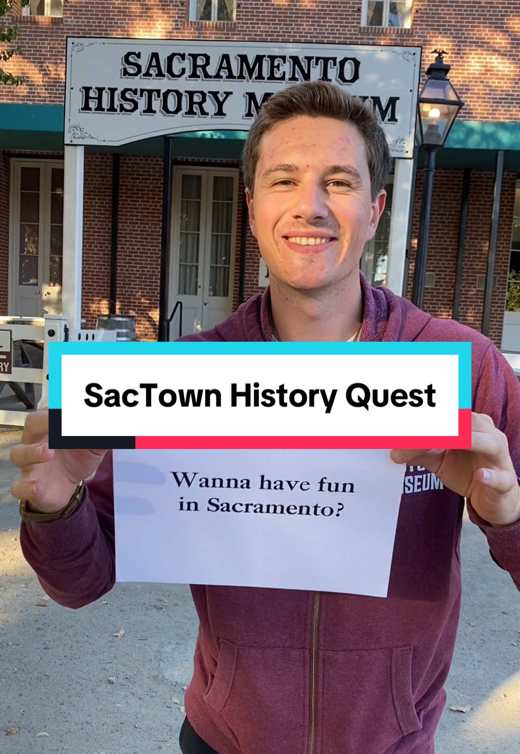 Join our new scavenger hunt, SacTown History Quest! where Sacramento is your game board. Drive, bike, or scoot following our map and solve the enigmas alongside the way! Discover the history of Sacramento's hidden gems and spend a great time with friends and family! Whether you are a history enthusiast or a fan of scavenger hunts, you will be amazed by how many hidden gems you will uncover around the city. SacTown History Quest takes place on the following Saturdays, beginning at the Sacramento History Museum: November 8 and 22 This is a video scavenger hunt and you’ll be taking selfies or photos of items throughout your hunt. Learn more on our website! #SacHistoryMuseum #sacramento #oldsacramento #sacramentohistory #sactiktok  
