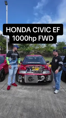 Honda Civic EF Dseries 1000hp con transmission Bseries FWD @Achuapa Autoshow @FuelTech USA  @speedfactoryracing  @autodromogt  #carsoftiktokcontest  #tiktokcarholloweencontest #carsoftiktok #jdm #entrevista 