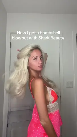 I love u @Shark Beauty #fyp #blowout 