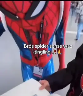 Bros Spider Sense Was Tingling 😭