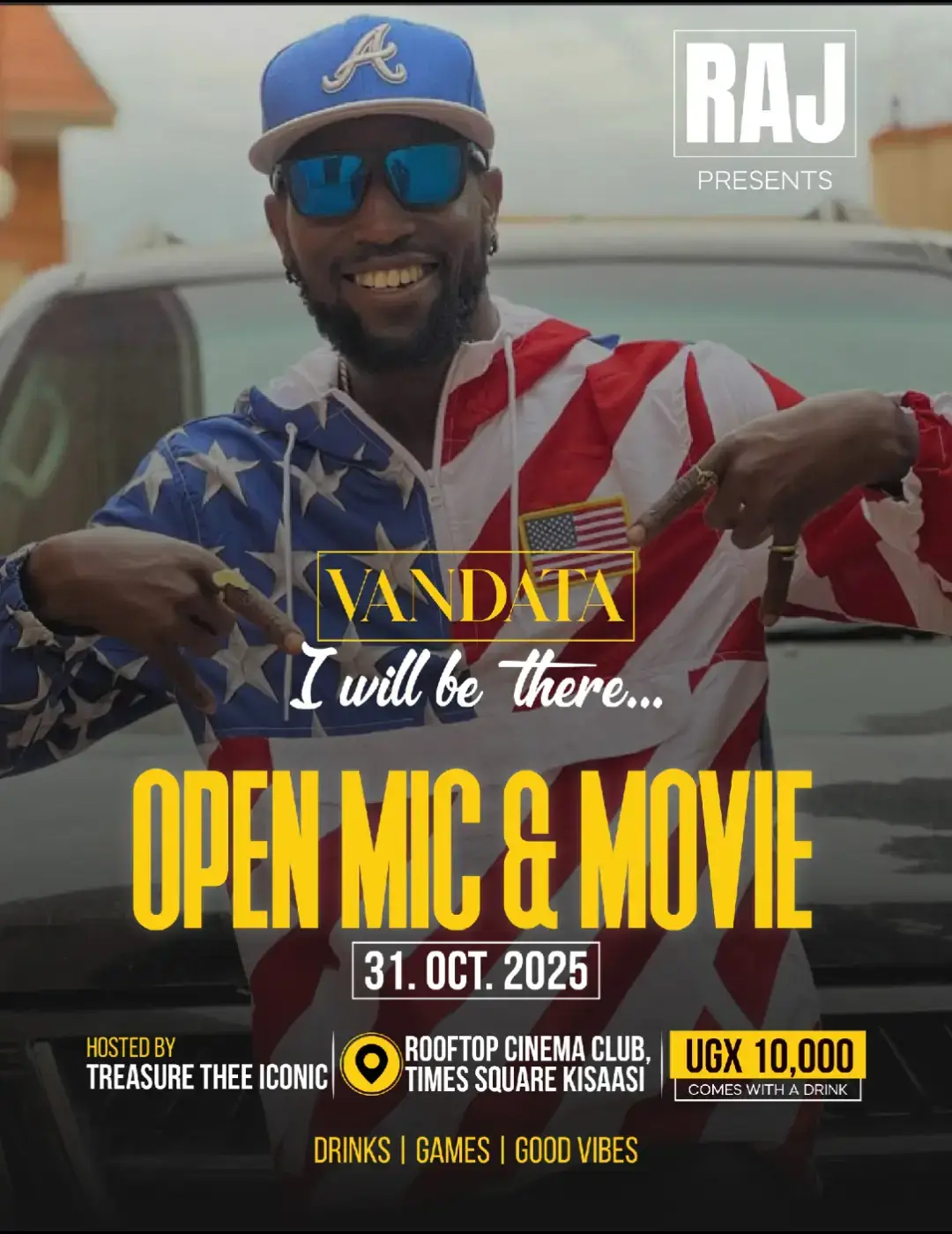 When a superstar says he's coming through...you show up! see you tonight at the rooftop open mic 🎤 with Legendary VanData in the building 🔥🔥@Van Data  #fyp #foryoupage #kampala_uganda🇺🇬🇺🇬🤝 #openmic #WeekendVibes 