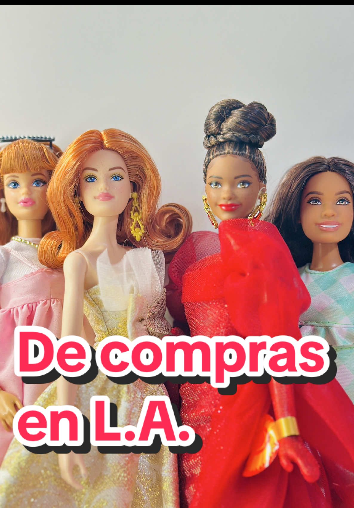 De compras en Mattel Shop L.A. @MattelCreations #barbie #barbiecollector #barbiecollection 