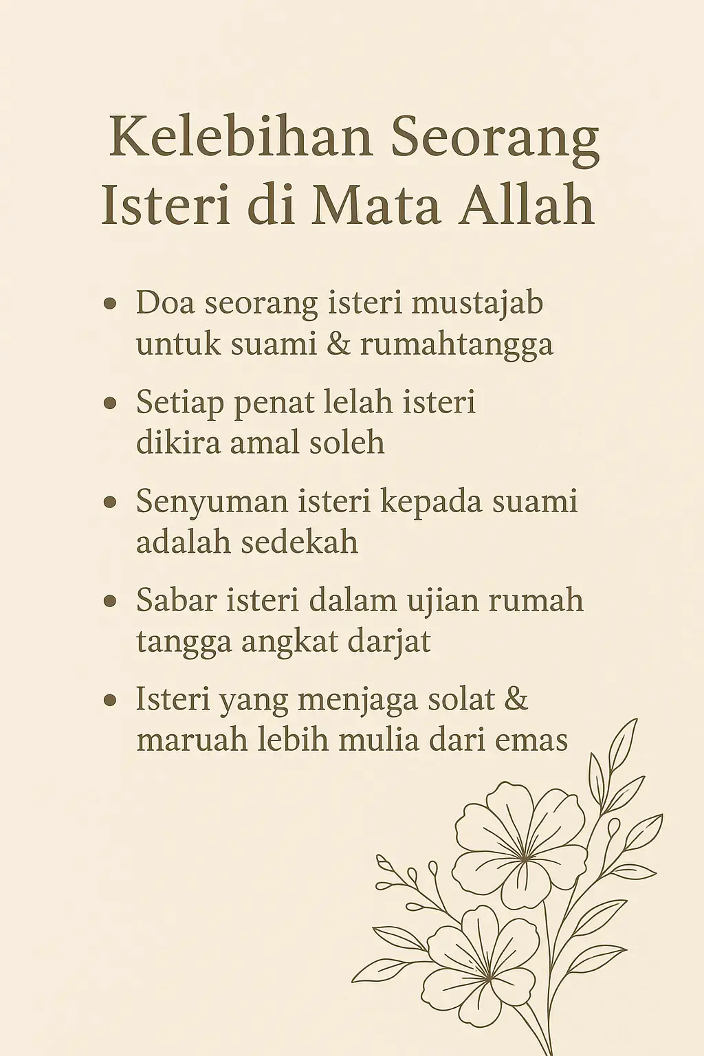 Semoga yang tengok ni jadi isteri yang solehah buat para suami #isterisolehah 