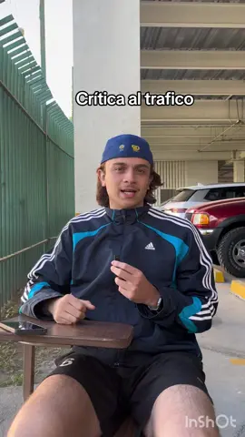 Crítica al espantoso tráfico #humor #trafico #transportepublico #mty 