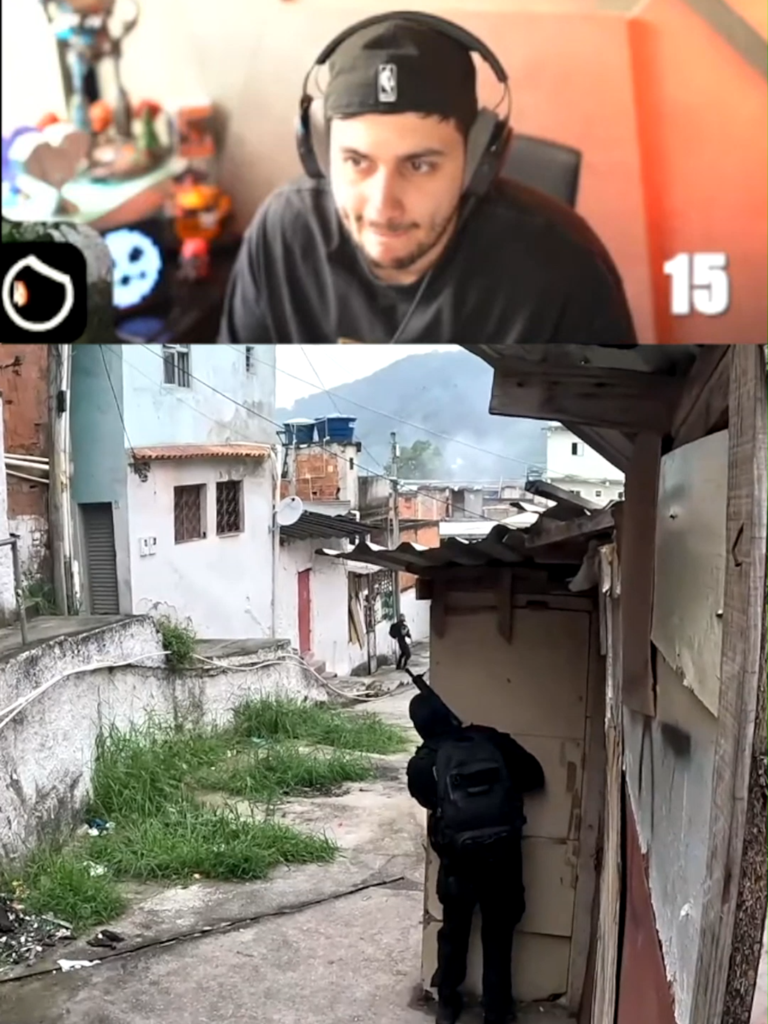 GABE REAGINDO A MAIOR OPERAÇÃO NO RIO DE JANEIRO #belikedits #clip #edit #gabepeixe #operação #riodejaneiro #bope #rj