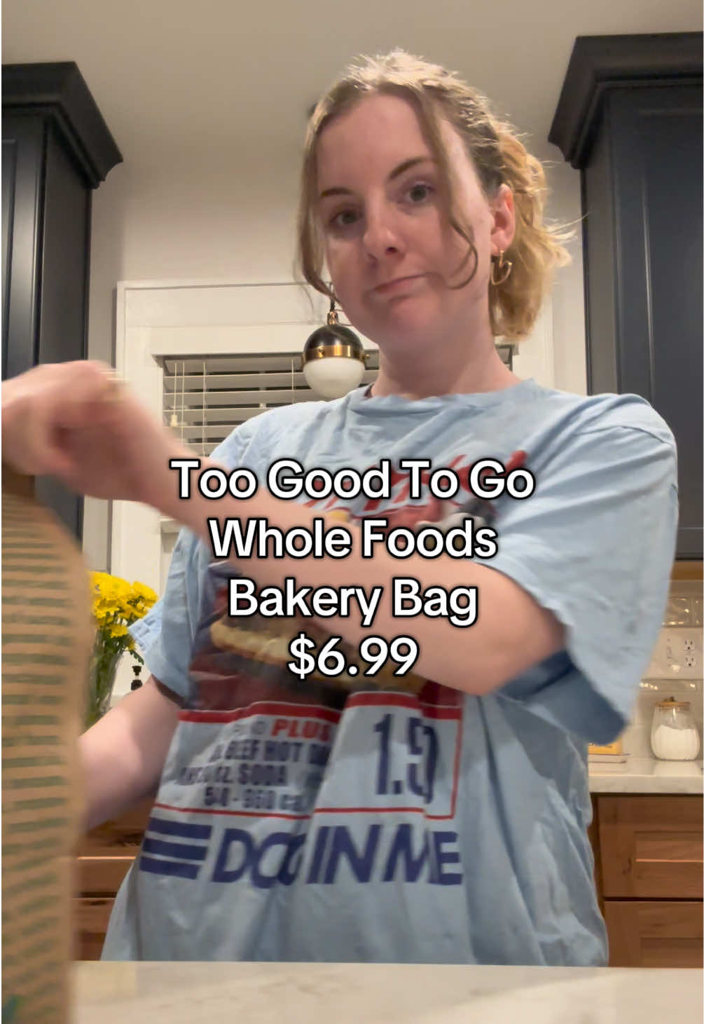 I smashed those cupcakes fr  HOW TO DO THIS: Download the Too good to go app to see what options are available in your area. The concept of Too good to go is to reduce food waste so most of the items will be at their sell by date and potentially after. If this bothers you please do not use this app.  If you click the store that you’re wanting to get a bag from and they are not available it should tell you the time to check back for when they upload the next bags. If you look at your map and there’s nothing there, make sure to filter for sold out to show the bags that are not currently available. As they mention in the descriptions on the app, variety is not guaranteed. What they put in the bag is what they have left over that night so there is a chance that you will get multiples of stuff. If you are a picky eater, this is not for you. Whole Foods specifically values their bags at the original price. Don’t get one and expect to get fresh food and a wide variety. You can only pick up in the time that it is listed for pick up if you come before or after you cannot get the bag.  Make sure to pay attention to ratings if there’s anything under a 4.5 or even a 4 star maybe don’t go to that one especially if you’re prone to complaining. Moral of the story don’t be upset if you don’t get exactly what you want and it’s stuff you don’t like. If you’re that picky just go to a restaurant.  #toogoodtogo #toogoodtogobag #toogoodtogohaul #tgtg #wholefoods 