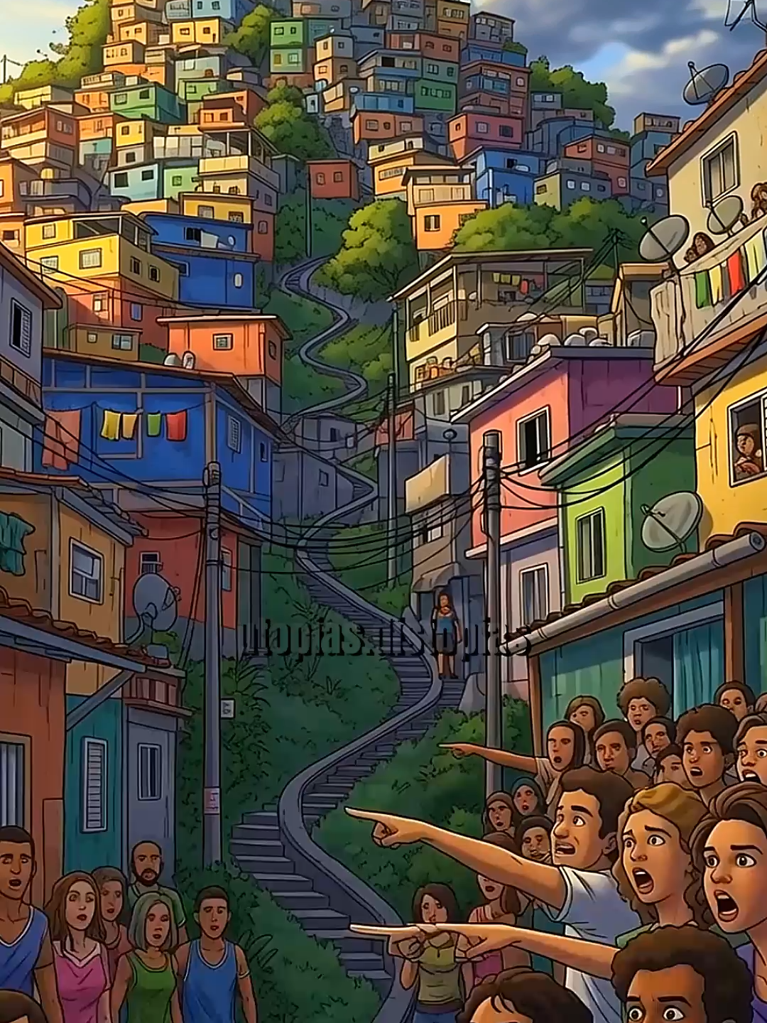 🚨 Milagre no morro! #histórias