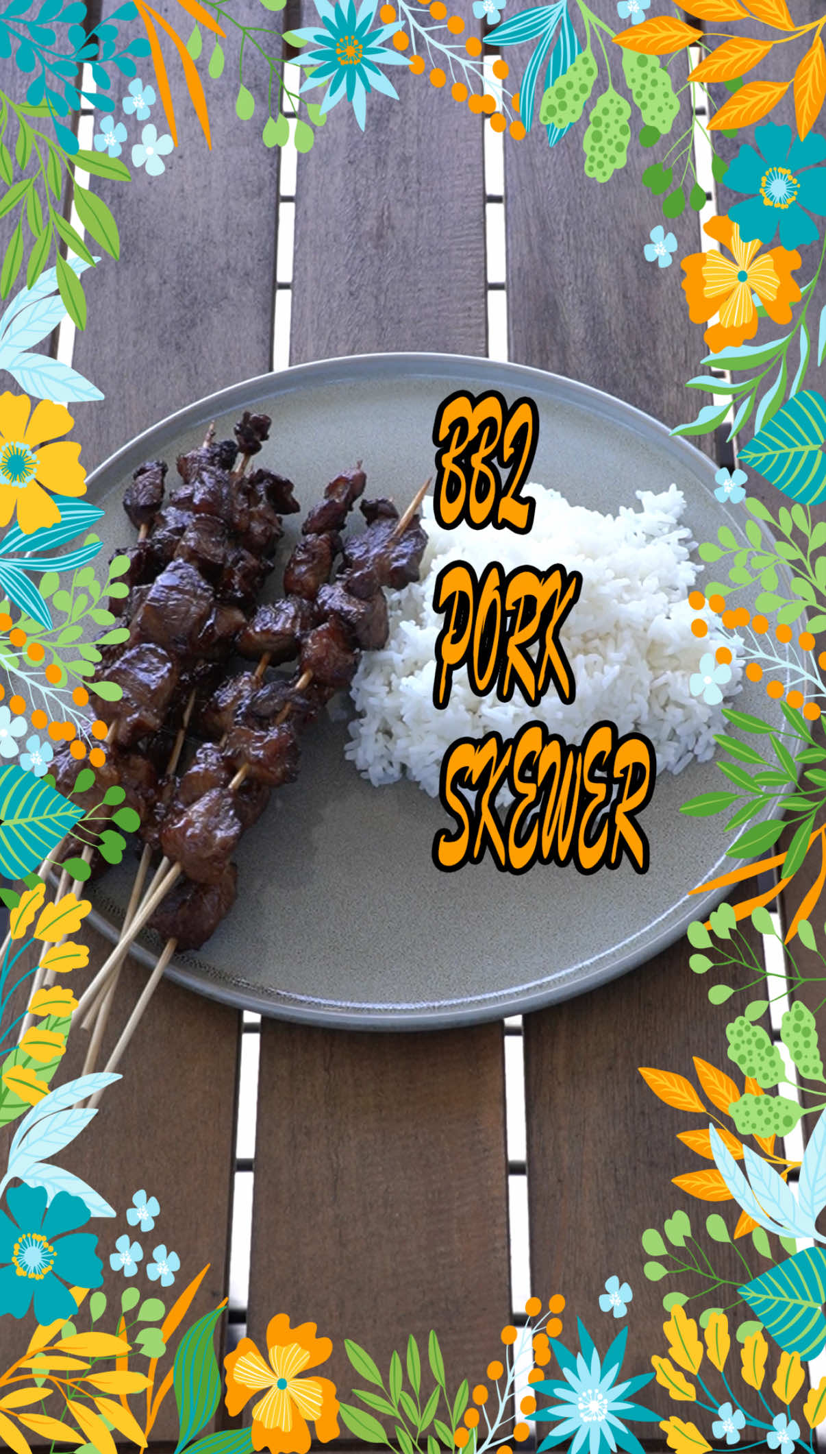 I love u my fellow Filipino food influencers 😂 How to make pork bbq skewers, papa style #philippines #bbq #skewers #pork