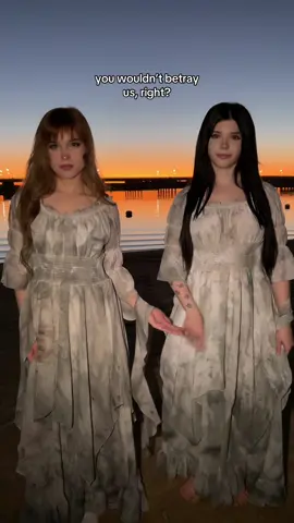 las lloronas twins in white @winnie ❤️‍🔥 | #lallorona #womaninwhite #laslloronas #halloween 