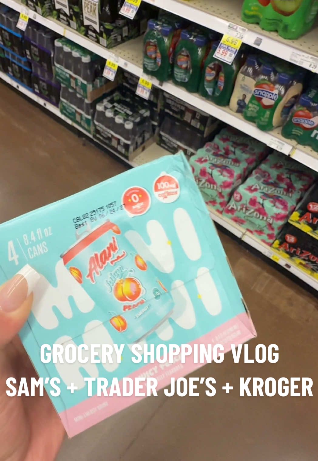 Grocery Shopping Haul🛒 Whenever I go to @Sam’s Club I’m for sure skipping the line and using scan and go every time!Also @Trader Joe's being out of Birria should be a crime lol but @Kroger had some good sales going out this week so we got everything we needed🫶🏽 @Alani Nutrition @Zevo @KING’S HAWAIIAN @Minute Maid @7UP @Pringles @Cheez-It @Lifeway Kefir @Lysol US @StarKistOfficial @edwardsdesserts @KelloggscerealUS  #groceryshopping #groceryhaul #grocery #grocerystore #groceryshopwithme 