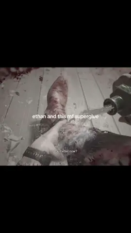 even his jacket reconnected #residentevilvillage #ethanwinters #residentevil #goofy #fyp 