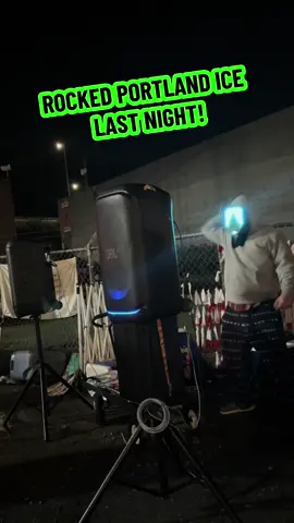We rocked Portland ICE last night! Let’s go #protest #ice #DJCOLTON 