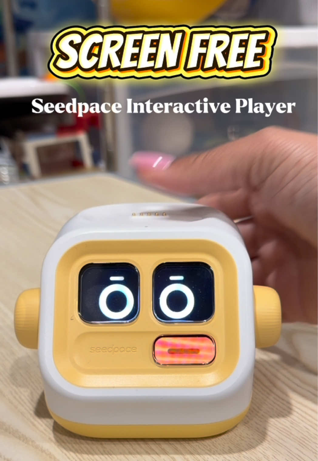 @Seedpace is a SCREEN FREE interactive story book player. It sparks imagination and creativity with the many story books available! I love that your little one is even able to create their own story!  Add to cart now! And take advantage of the discount !! 💛💛  #seedpace #seedpaceinteractiveplayer #screenfreeplay #screenfree #capcut 