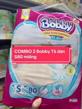 COMBO 2 Bobby Tã dán S80 miếng#bobby #tadan #xuhuong #bimchobe #mebimsua 