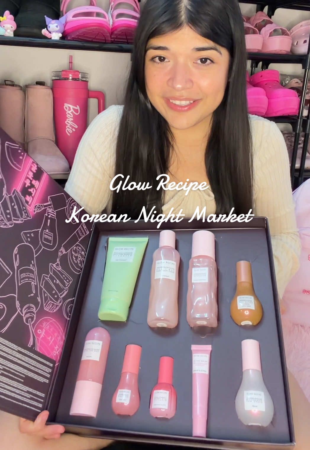 Glow Recipe Korean Night Market holiday set 💕 @Glow Recipe #glowrecipe #glowrecipekoreannightmarket #glowrecipeholidaykit #tiktokshopblackfriday #tiktokshopcybermonday 