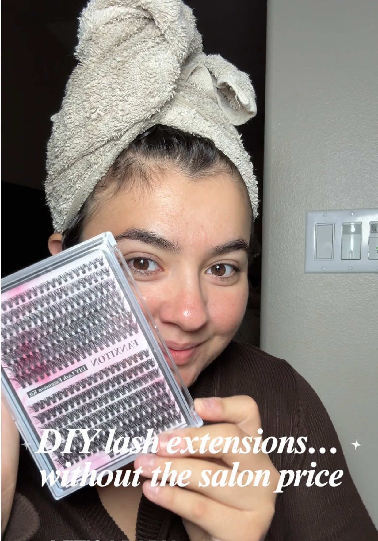 Self care at home on a budget! I don’t know why I was scared of doing these because they where easy to install! The lash bond and seal that come with the kit is good but I did list another glue on my Amazon store front that I have any read several reviews of the lashes lasting longer with that glue! I can totally make a video using it for you guys! #lashextensions #SelfCare #diylashextensions #amazonfinds #amazonmusthaves 