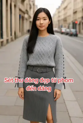 Sét thu đông áo len kèm chân váy#setthuđông #@Thời trang trung niên rẻ đẹp #xuhương #tiktok #xuhươngtiktok2025 