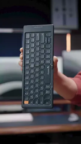 Mini, super-thin, foldable Bluetooth keyboard. Take it anywhere! Your own personal pocket keyboard!#tiktokshopblackfriday #spotlightfinds #officelife #techessentials #foldablekeyboard 