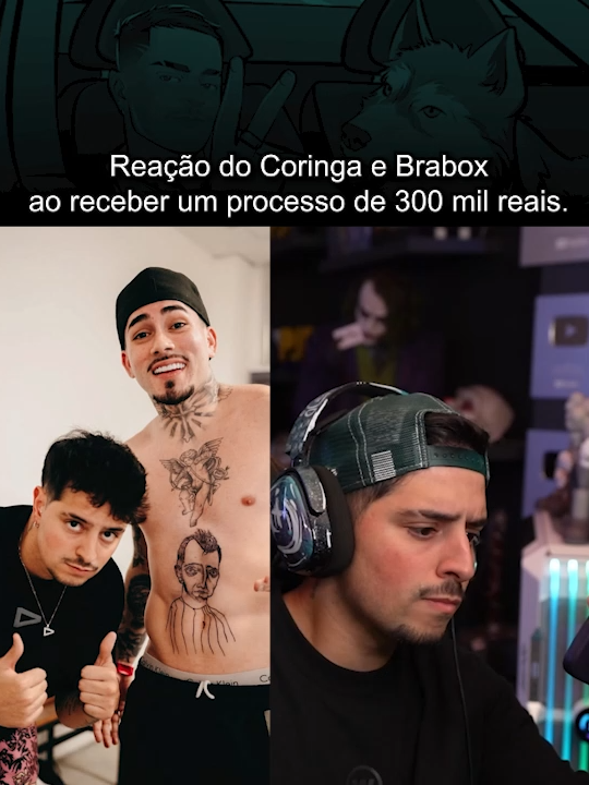 Tomaram processo kkkk #loud_coringa #cortesloudcoringa