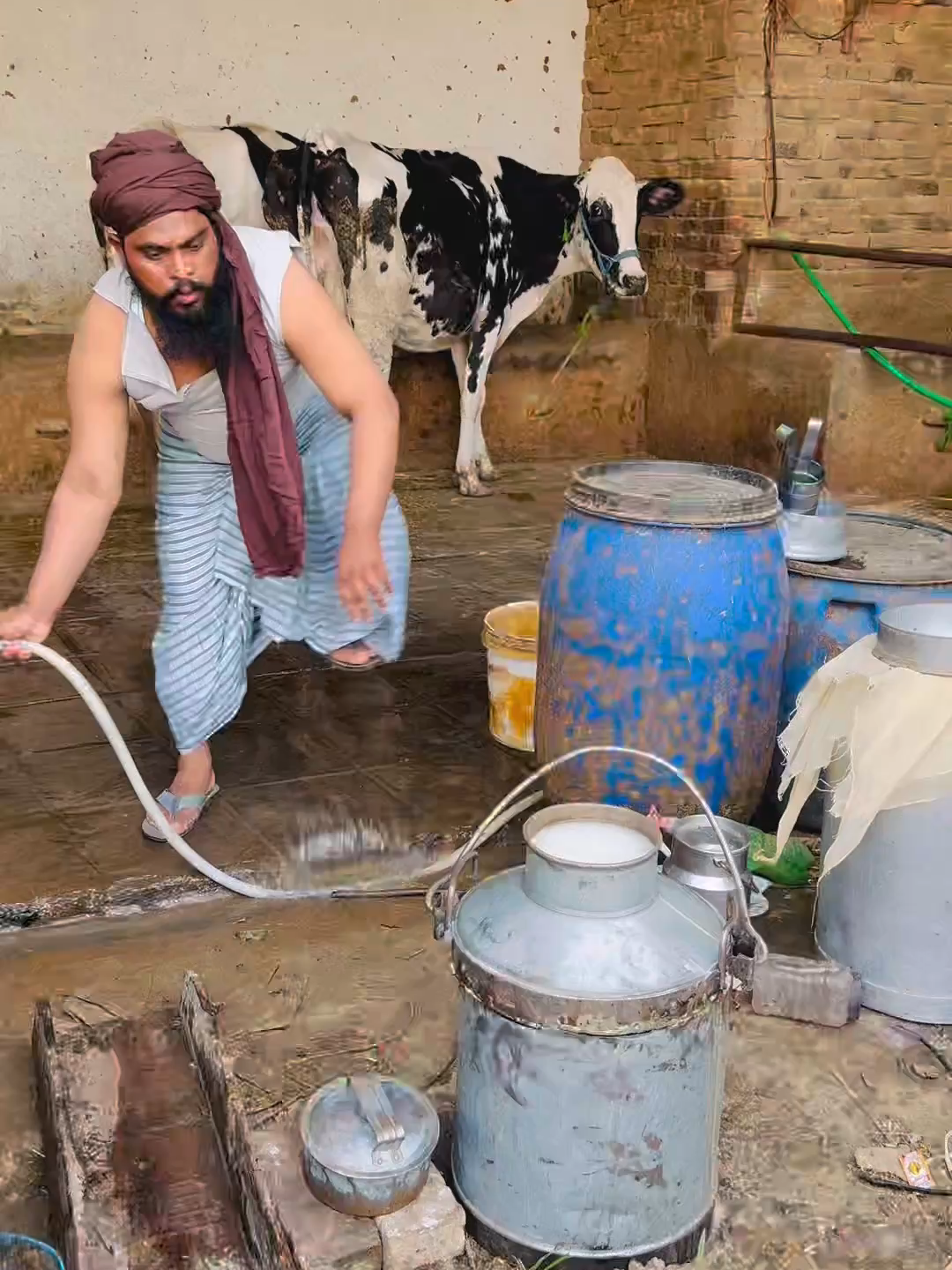 Double Story Milk Drum😂 (Part 1)