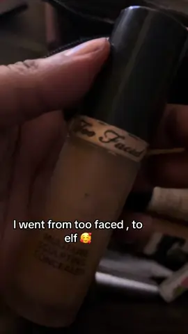I’m still trying to find the right elf foundation  #elfmakeup @@e.l.f. Cosmetics