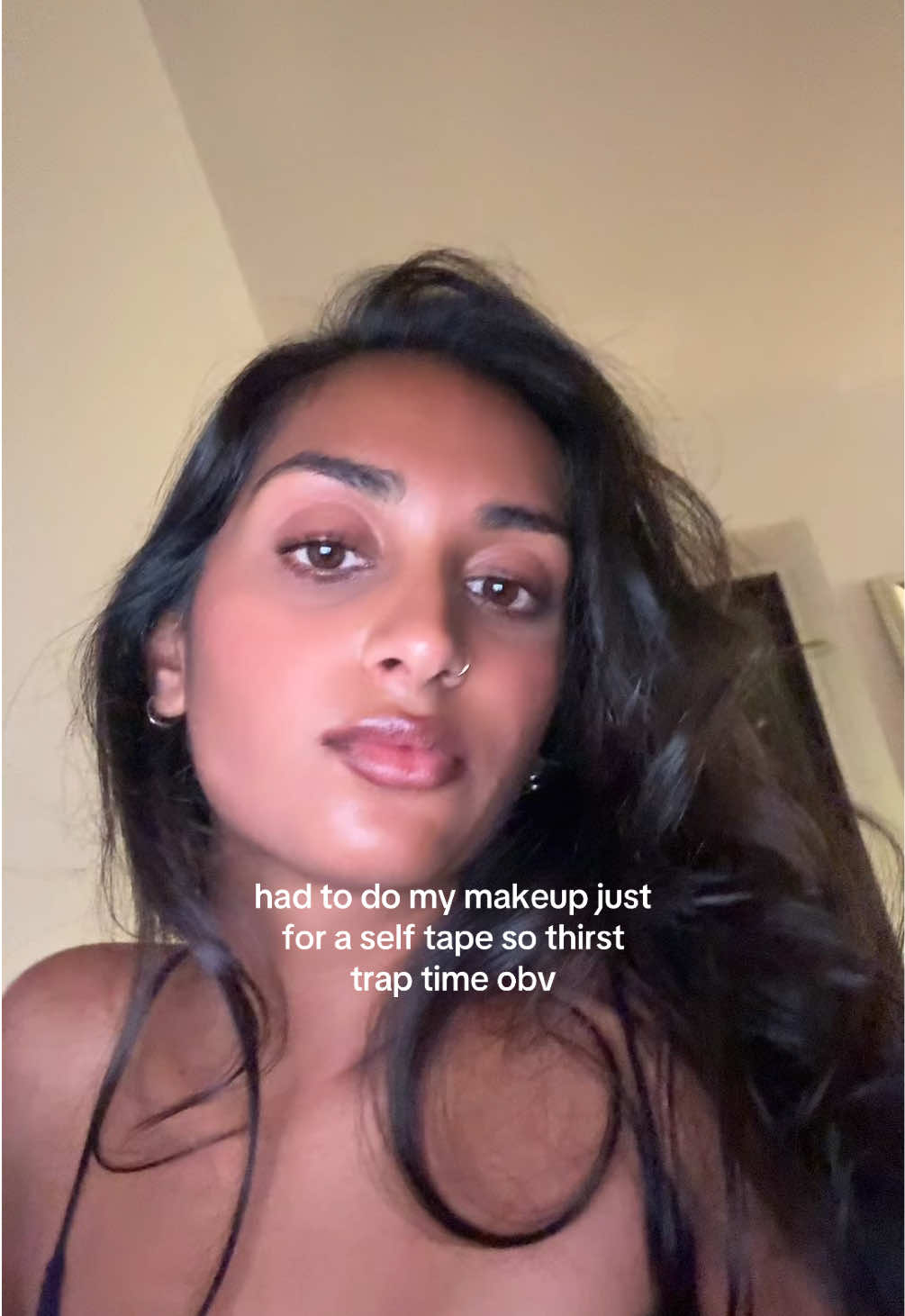 I hate filming self tapes after work #selftape #model 