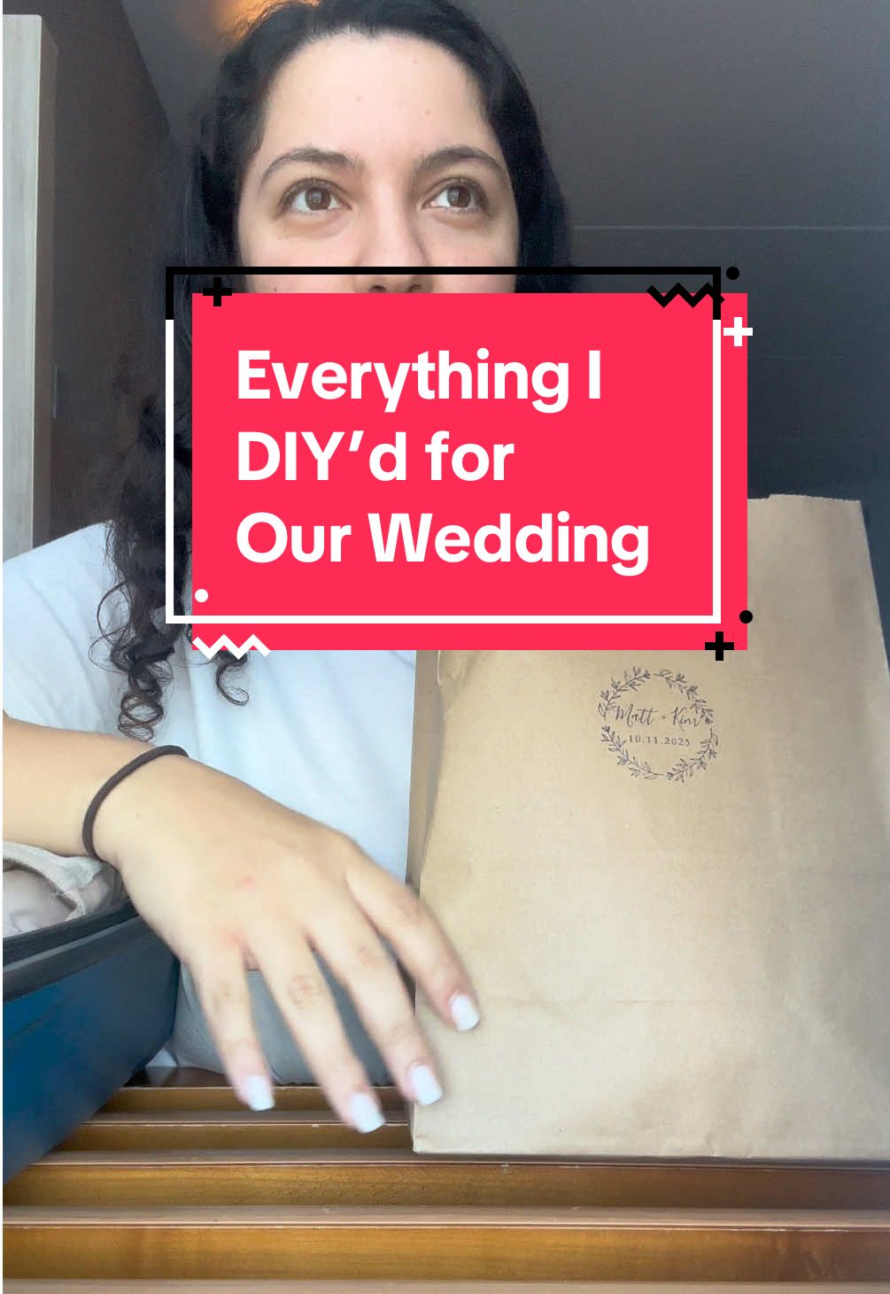 I didn’t think I would be a DIY Bride…. But then I made everything 😅  @Cricut and @Canva literally could not have survived being a bride without you! ❤️