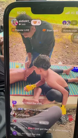 Nak tengok live darwisy dan haziq blh tengok di @aidid41_ 