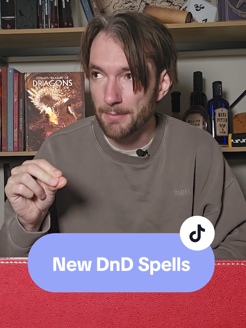 New DnD spells & magic!? #dnd #dungeonsanddragons #dndtiktok #ttrpg #gaming 