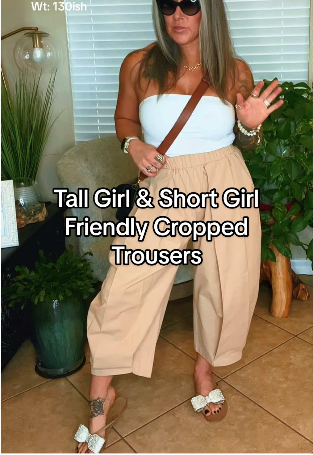 These @UOOZEE USA pants are 100% cotton and I am IN LOVE! You can 100% dress these up or down! Tall girl and short girl friendly!  #fallfestival #tiktokshopblackfriday #tiktokshopcybermonday #casualoutfits #casualootd 