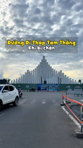 Hướng dẫn đường đi voi Tháp Tam Thắng khi bị chặn #vungtaubeach #vungtaureview72 #dulichvungtau #baisauvungtau🏖🏖🏖🌅🌅🌅 #thaptamthang 