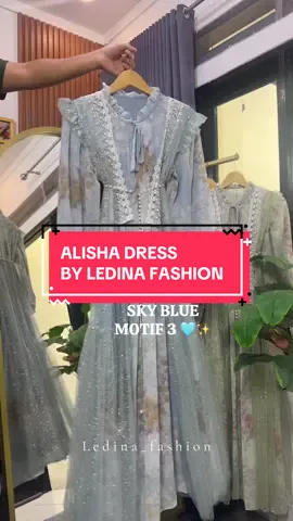 New Motif ALISHA DRESS  😍😍😍 #gamislebaran2026 #fyppppppppppppppppppppppp #fypシ゚ #gamislebaranterbaru #gamiskondangan 