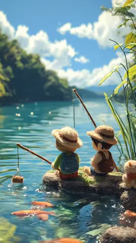 I want to wander with the wind, no destination, just freedom.#cartoon #animation #healing #cozy 