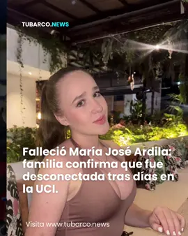 Confirmado. María José Ardila, la joven caleña de 23 años que permanecía en la UCI desde el pasado domingo, fue desconectada esta tarde. Los médicos confirmaron que había sufrido muerte cerebral y, ante la imposibilidad de recuperación, su familia tomó la dolorosa decisión. La Fiscalía abrió investigación para esclarecer las circunstancias en que ocurrió el hecho, luego de que la joven colapsara en una discoteca durante un supuesto reto de consumo de licor.