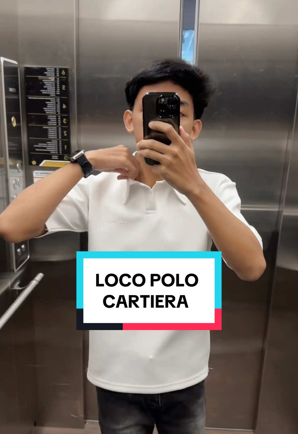 SUMPAH BAHANYA TEBEL, ENAK BANGET PAS DI PAKE😎 #locopolo #outfitinspiration #poloshirt #polos #boxyoversize  