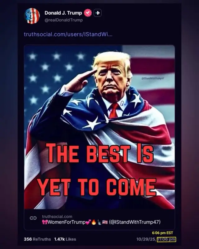 THE BEST IS YET TO COME