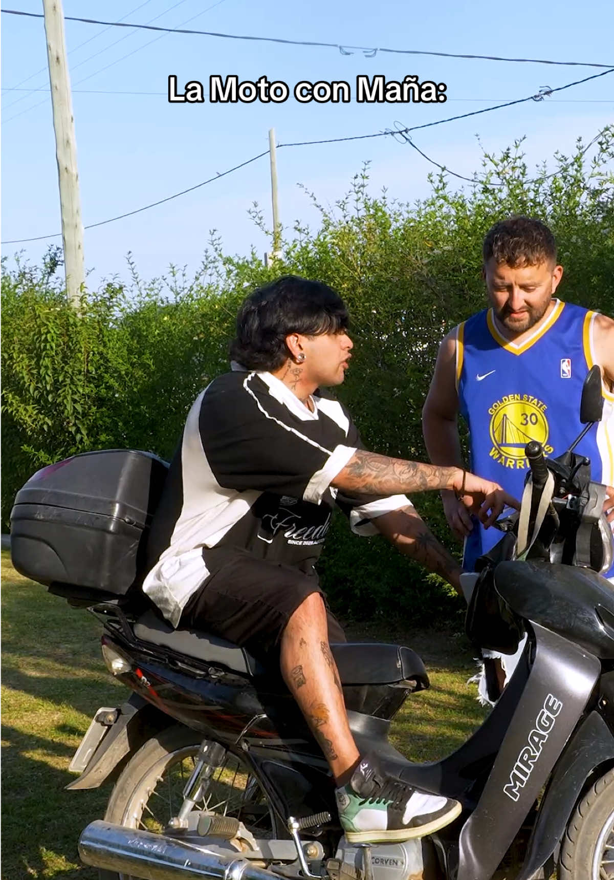 Cuando la moto tiene su maña!! 😂😅 #humor #motos #comedia #motos #paratii 