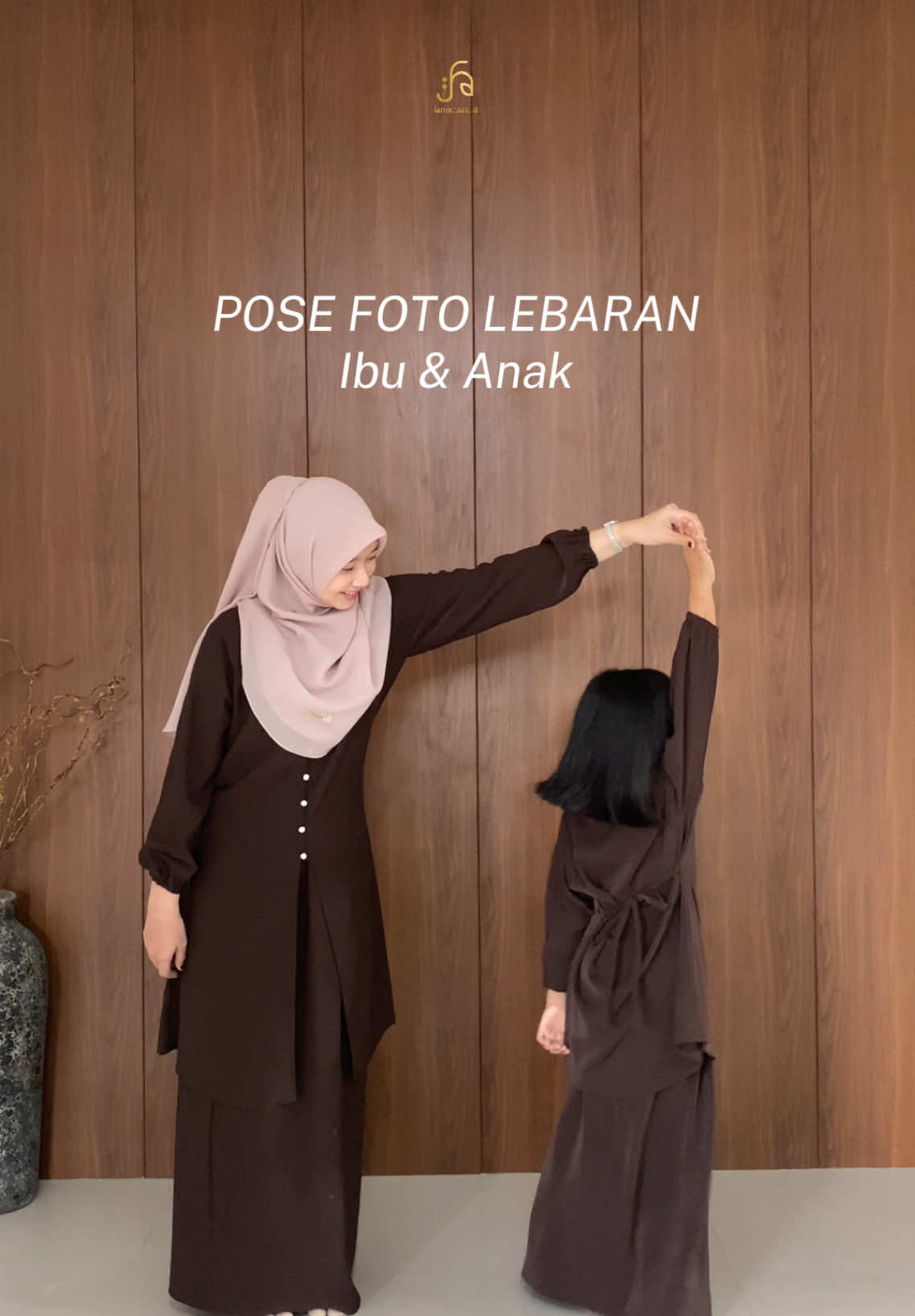 Kembaran pake Rania One Set sama anak cewek gemes bgt gasiih?😍🤎✨