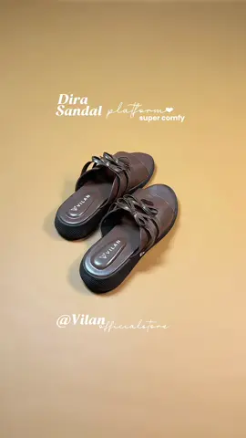 Nyaman banget buat daily 😍 #sandal #sandalmurah #sandalplatform #dirasandal #vilansandal 