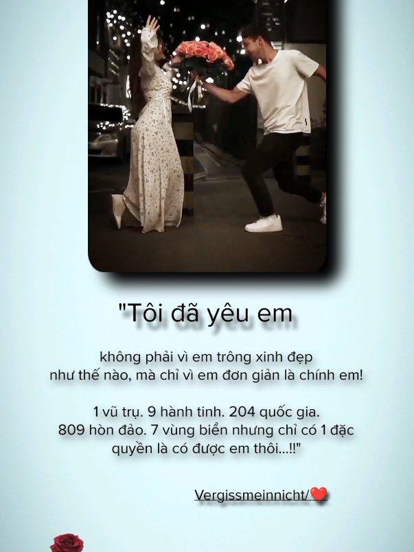 tôi yêu em, nên chỉ có một đặc quyền là em thôi.#tamtrang #tinhyeu #story 