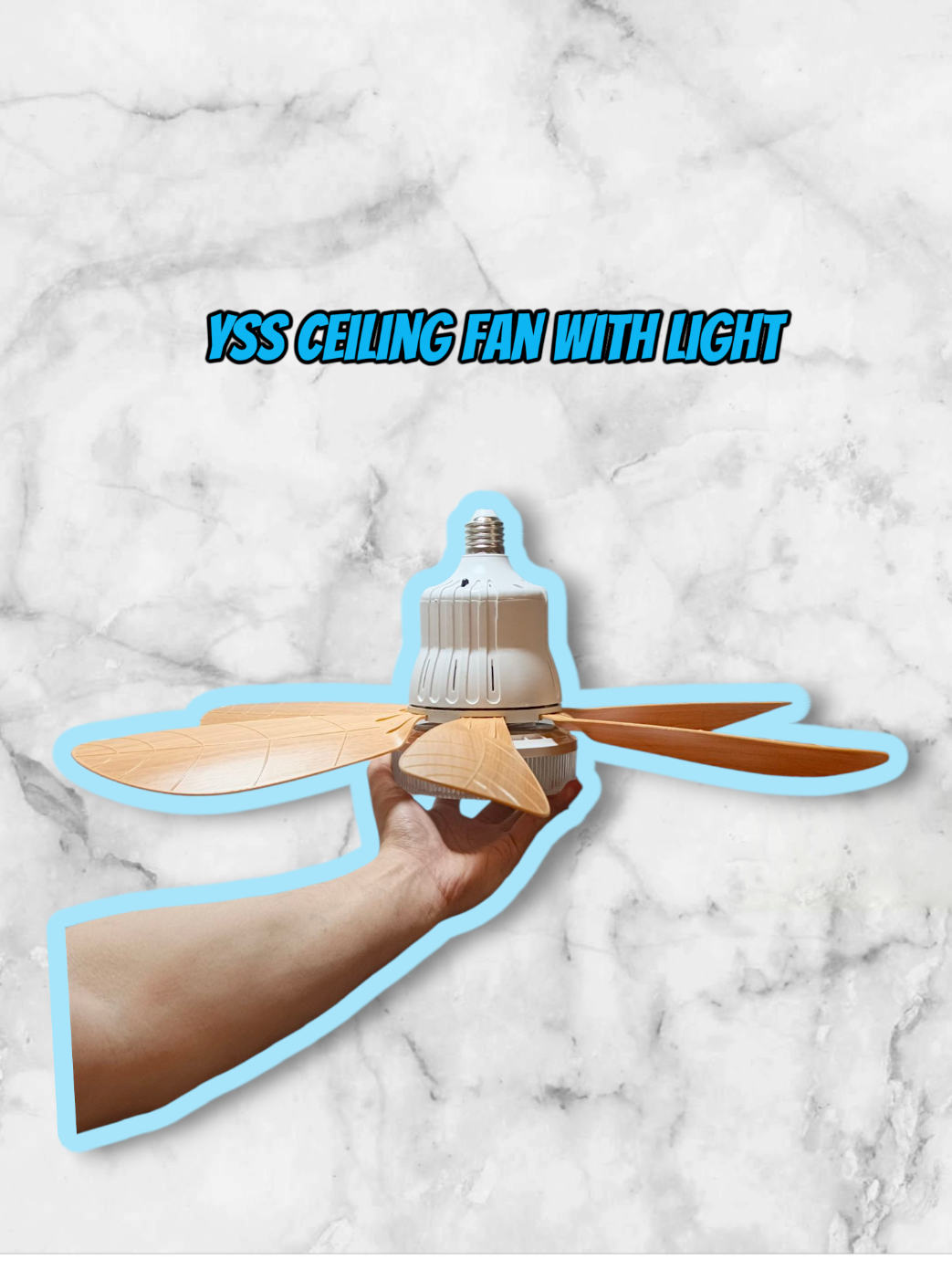 YSS Ceiling Fan with Light. #ceilingfan #light #ceilingfanwithlight #affordable 