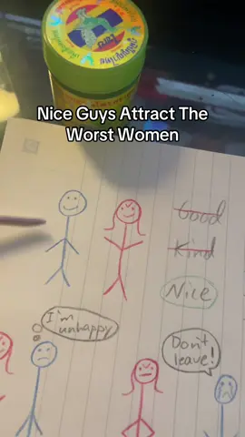 Overly nice guys often attract the wrong women because they lead with people-pleasing, not standards. Manipulative or self-centered women sense that weakness and take advantage of it. Real attraction comes from confidence and boundaries, not endless approval. Be kind, but stay firm—nice without strength invites chaos. For deeper breakdowns, check out my YouTube. #NiceGuysFinishLast #SelfRespect #MutualMan