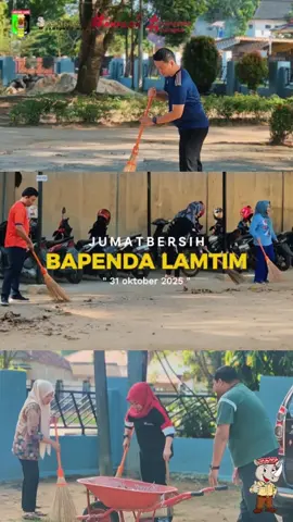 Jumat, 31 oktober 2025 Pelaksanaan Kegiatan Jumat bersih yang dilakukan oleh seluruh pegawai Bapenda Lamtim. Lingkungan Bersih Kerjapun Nyaman✨️ #fypp #bapendalamtim #fyppppppppppppppppppppppp #masukberandafyp 