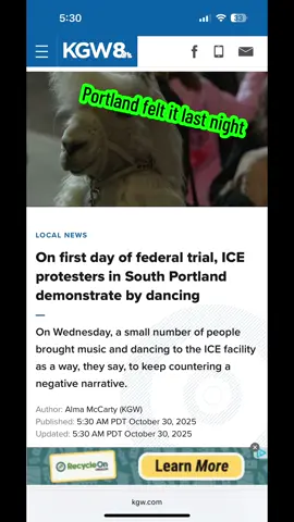 Portland felt it last night. #portland #ice #djcolton #edm 