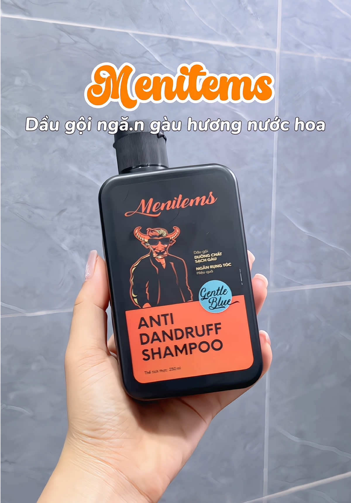 Dầu gội dưỡng tóc Menitems ✨✨ hương nước hoa thơm xĩu #daugoinam #daugoitrigau #duongtoc 