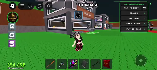 INFINITE JUMP 🔥 #roblox #stealabrainrot 