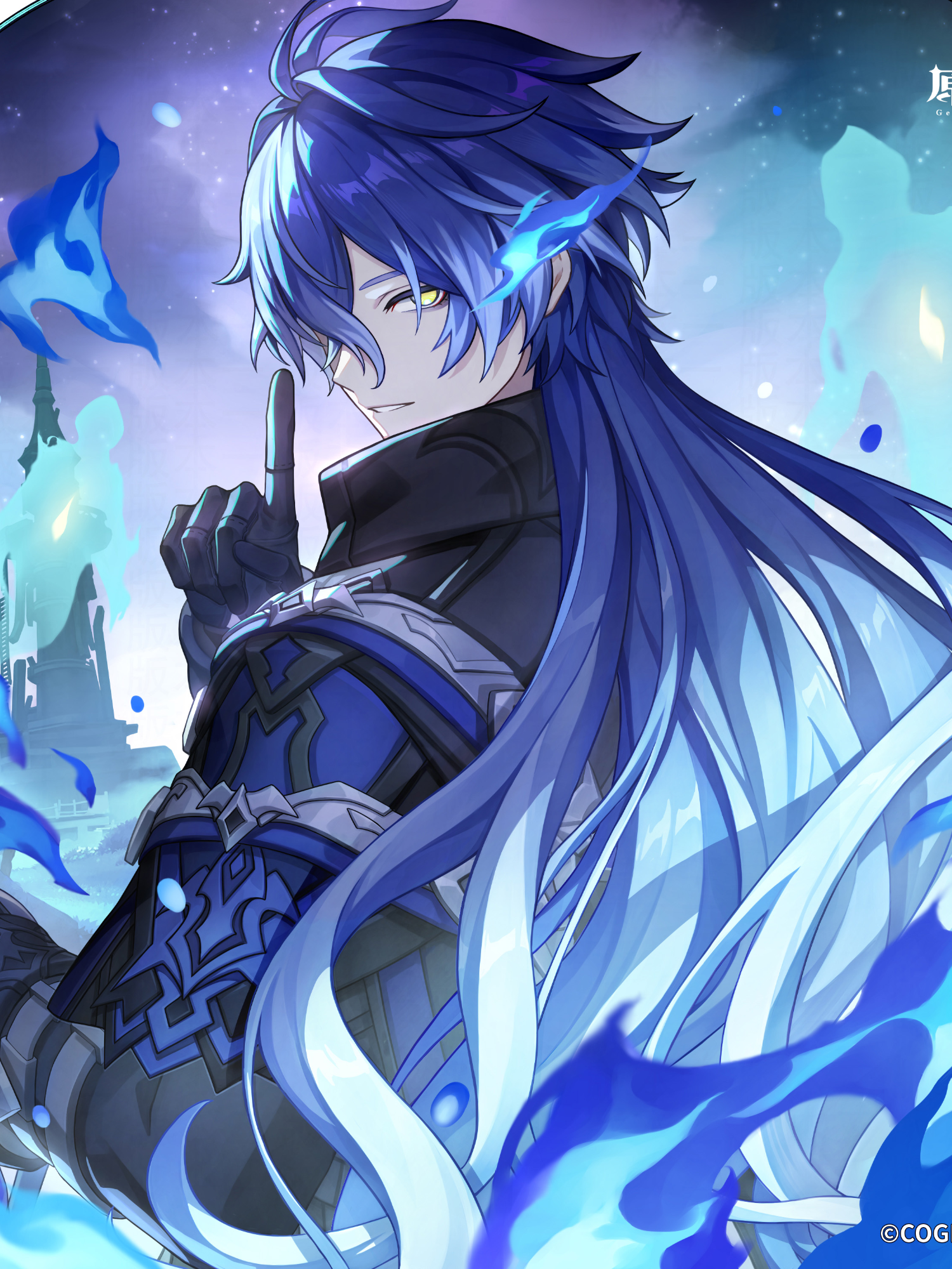 【#フリンズ生誕祭2025】 こんなところでお会いできるとは。また今日も、お散歩ですか？ 今回は違うんですね…そうですか。もし夜の闇の中をさまようような任務があるなら、喜んでお手伝いしますよ。 暗がりのほうから、かすかな物音が聞こえませんか？気を抜いてしまったり、暗闇の中に長く留まりすぎたりすると、少々厄介なものに出くわすかもしれませんね。 ですが——夜道も僕と一緒なら、何も心配はいりませんよ。いかがです？ #原神_キャラ生誕祭